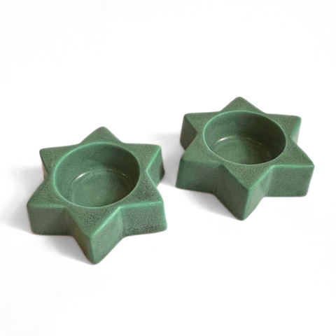 SHABBAT CANDLE HOLDERS — 01