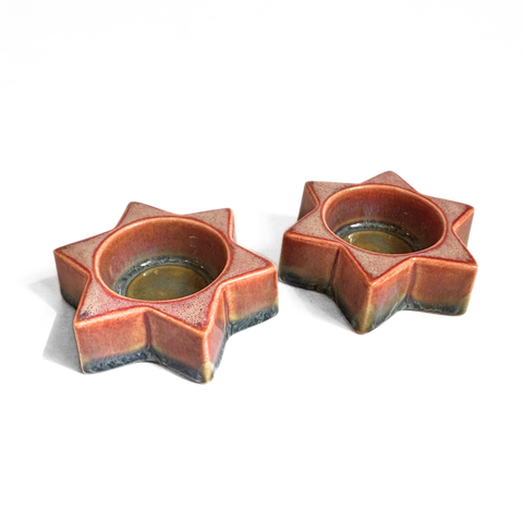 SHABBAT CANDLE HOLDERS — 02
