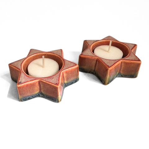 SHABBAT CANDLE HOLDERS — 02