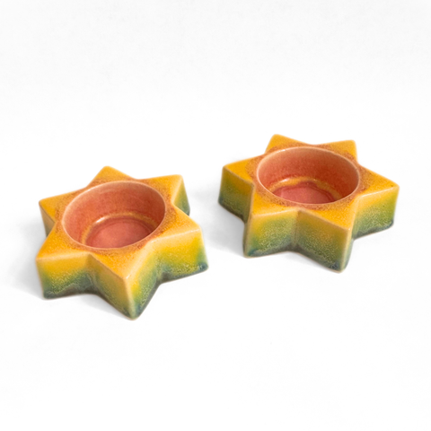 SHABBAT CANDLE HOLDERS — 04