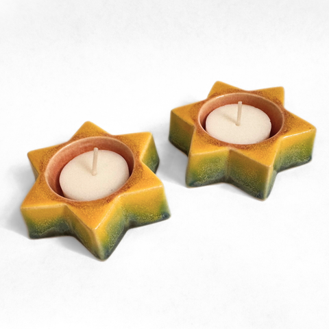 SHABBAT CANDLE HOLDERS — 04