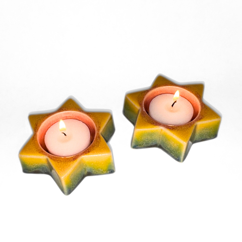 SHABBAT CANDLE HOLDERS — 04