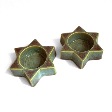 SHABBAT CANDLE HOLDERS — 05