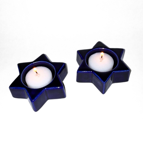 SHABBAT CANDLE HOLDERS — 07