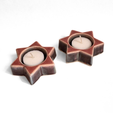 SHABBAT CANDLE HOLDERS — 08