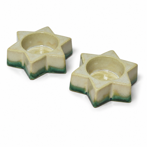 SHABBAT CANDLE HOLDERS — 09