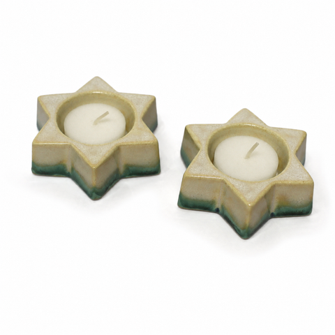 SHABBAT CANDLE HOLDERS — 09