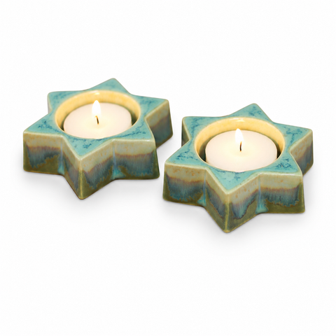 SHABBAT CANDLE HOLDERS — 13