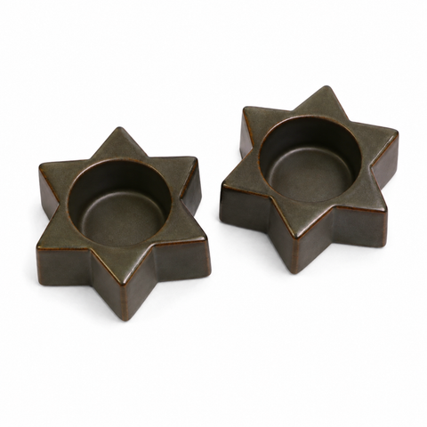 SHABBAT CANDLE HOLDERS — 16