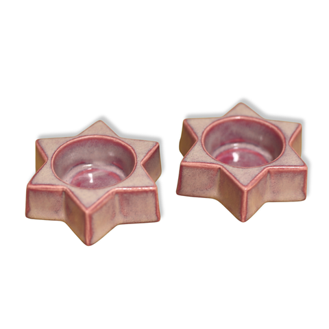 SHABBAT CANDLE HOLDERS — 18