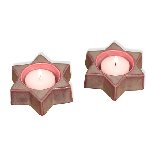 SHABBAT CANDLE HOLDERS — 18
