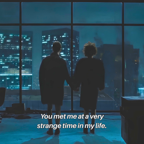 SIGN / WALL ART — 04 — You Met Me At A Very Strange Time In My Life