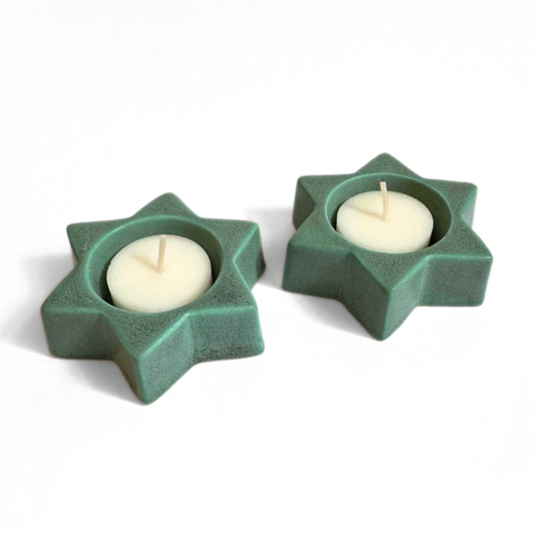 SHABBAT CANDLE HOLDERS — 01