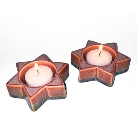 SHABBAT CANDLE HOLDERS — 02