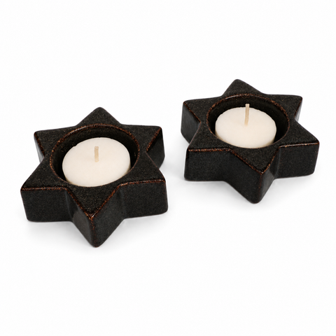 SHABBAT CANDLE HOLDERS — 03
