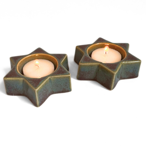 SHABBAT CANDLE HOLDERS — 05