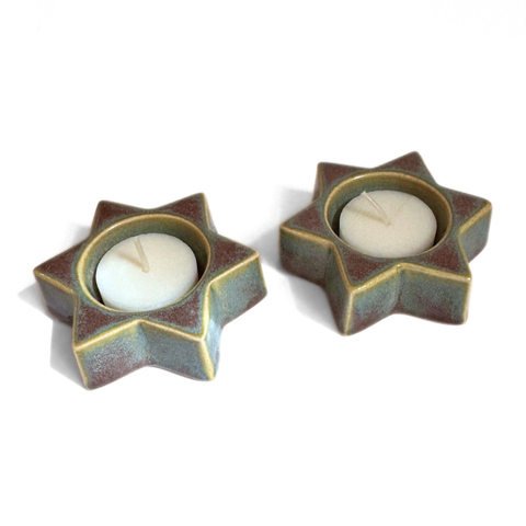 SHABBAT CANDLE HOLDERS — 05