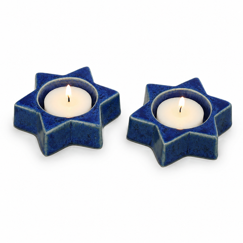 SHABBAT CANDLE HOLDERS — 11