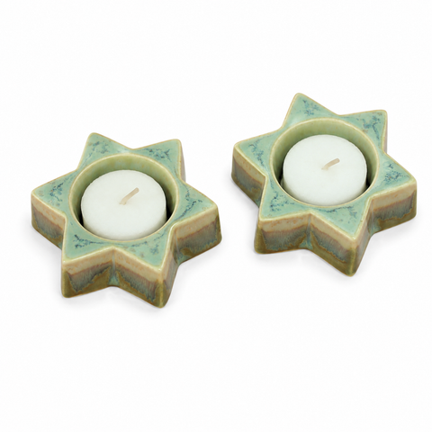 SHABBAT CANDLE HOLDERS — 13
