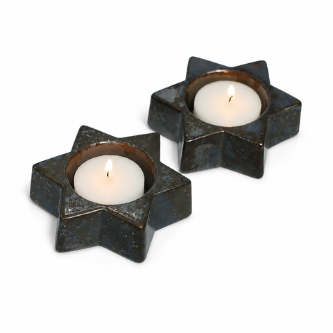 SHABBAT CANDLE HOLDERS — 15