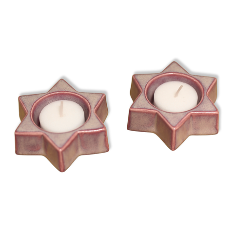 SHABBAT CANDLE HOLDERS — 18